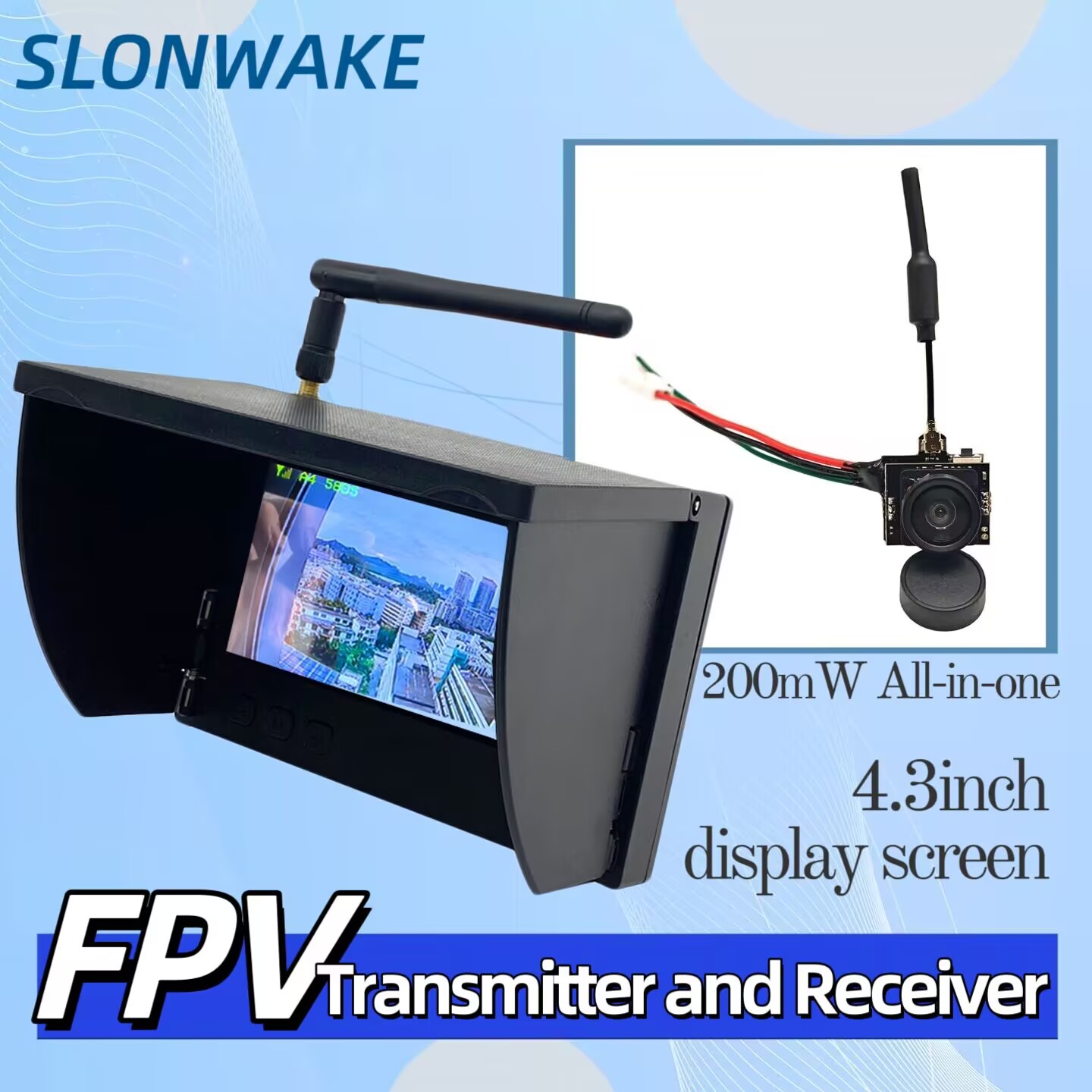 Drone Racing Transmitter - Kamera do analogowej transmisji wideo SLONWAKE