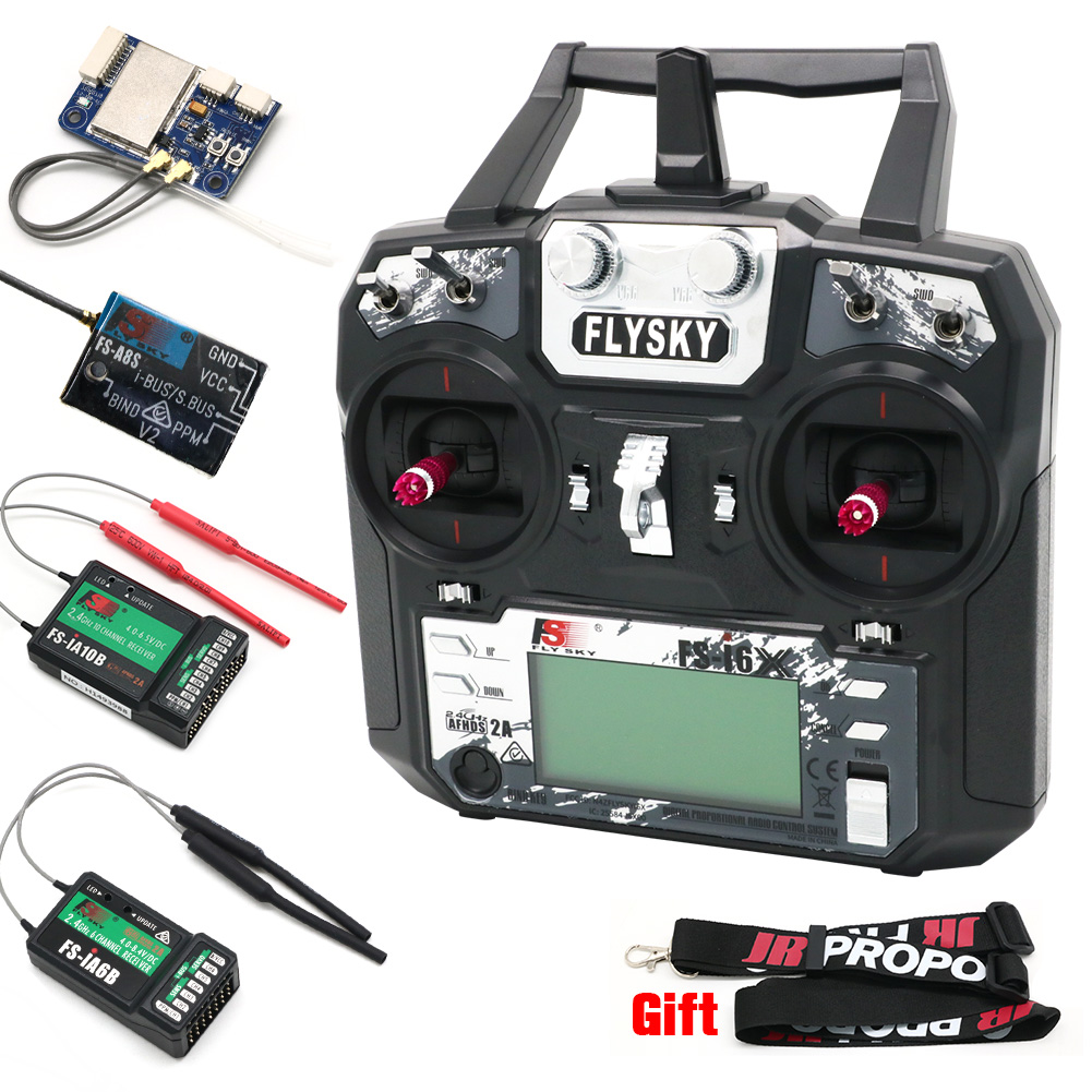 Drone Racing Transmitter - FLYSKY FS-i6X FS i6X 10-kanałowy nadajnik