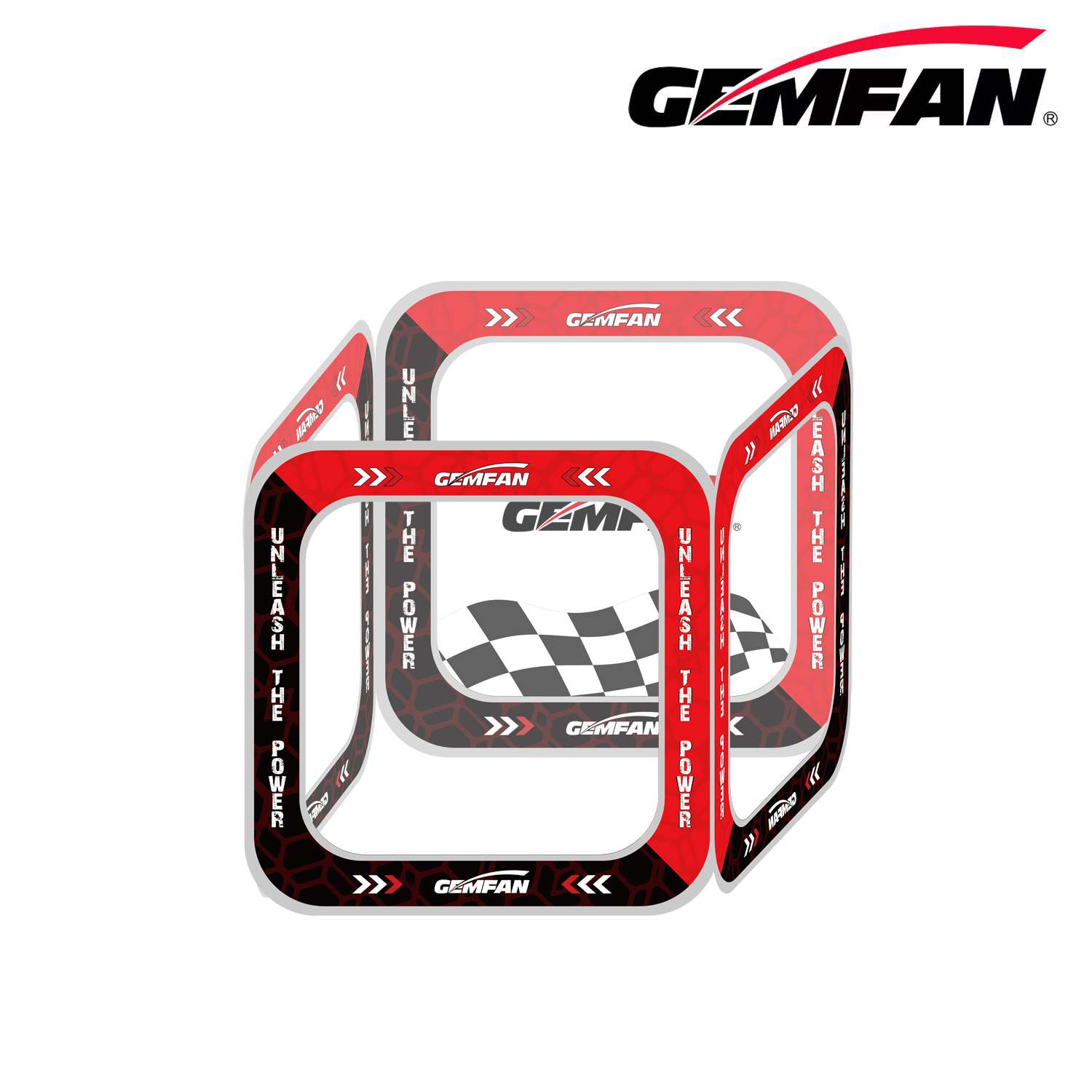 Drone Racing Gate - Gemfan AC-SM-6 FPV Racing Drone Odblaskowa
