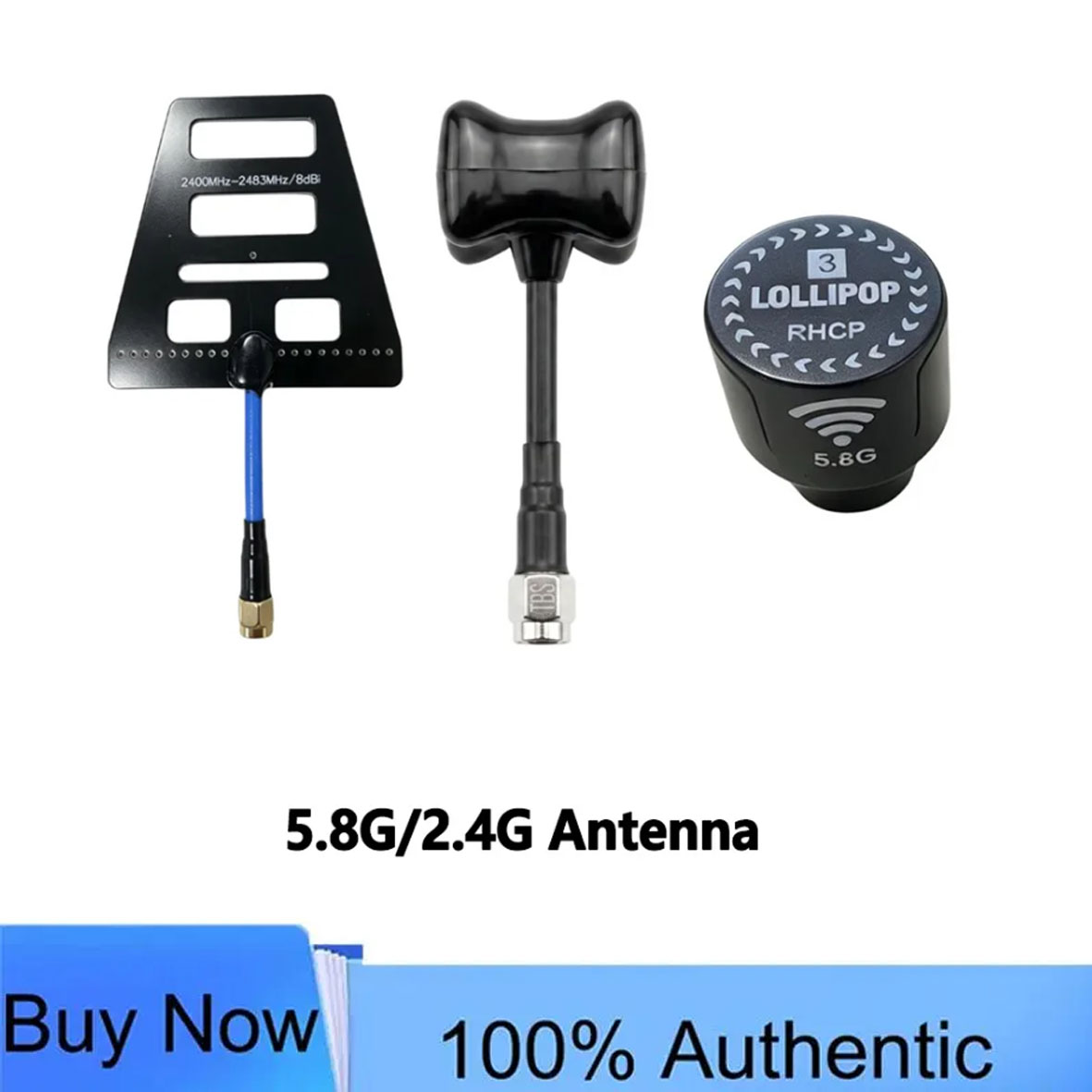 Antena krótka 5.8G Lollipop LH – Drone Racing Goggles recenzja i cena