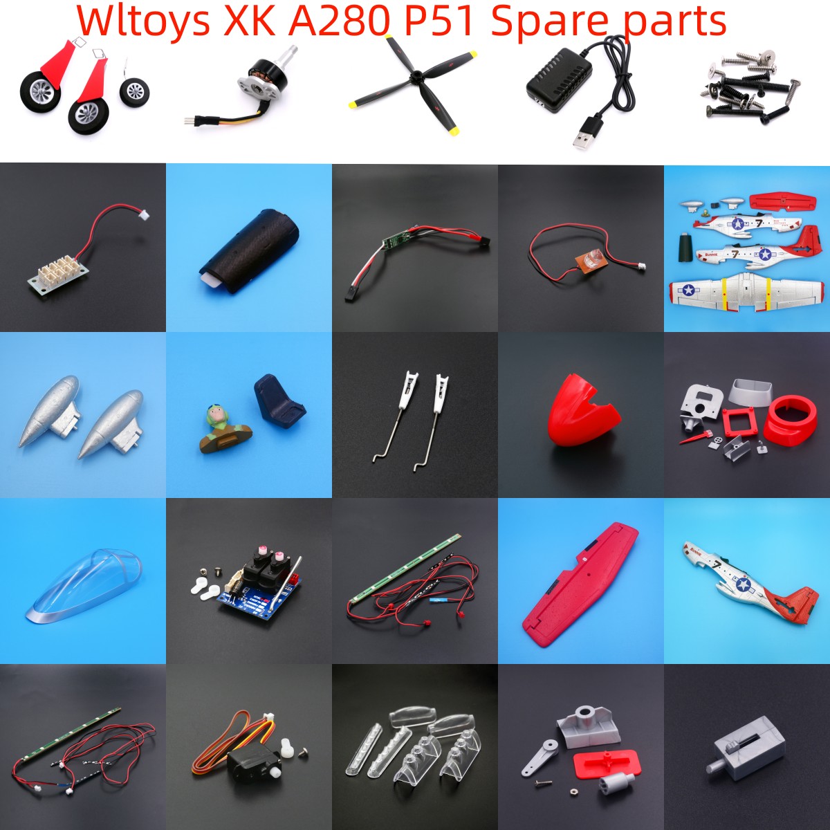 Wltoys XK A280 P51 zdalnie ste – Drone Racing Flag recenzja i cena