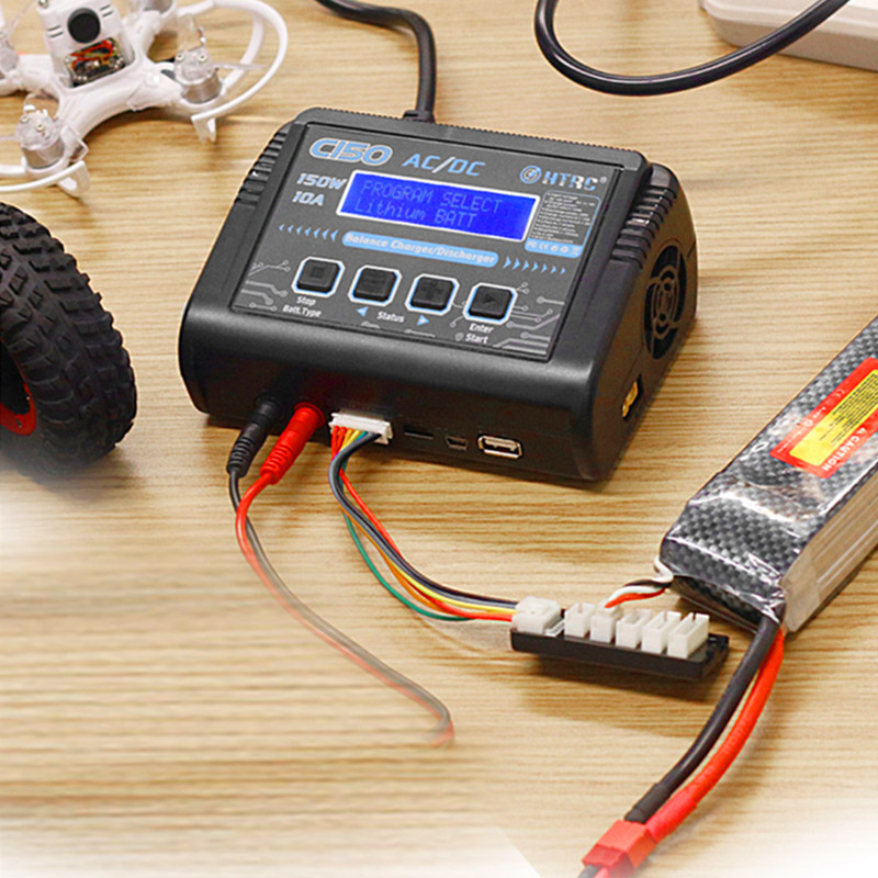 HTRC C150 150W 10A Inteligentn – Drone Racing Charger recenzja i cena
