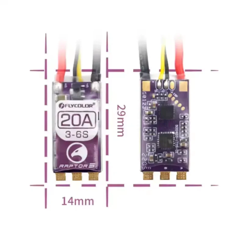 FLYCOLOR Raptor 5 20A 35A 45A  – Drone Racing Esc recenzja i cena