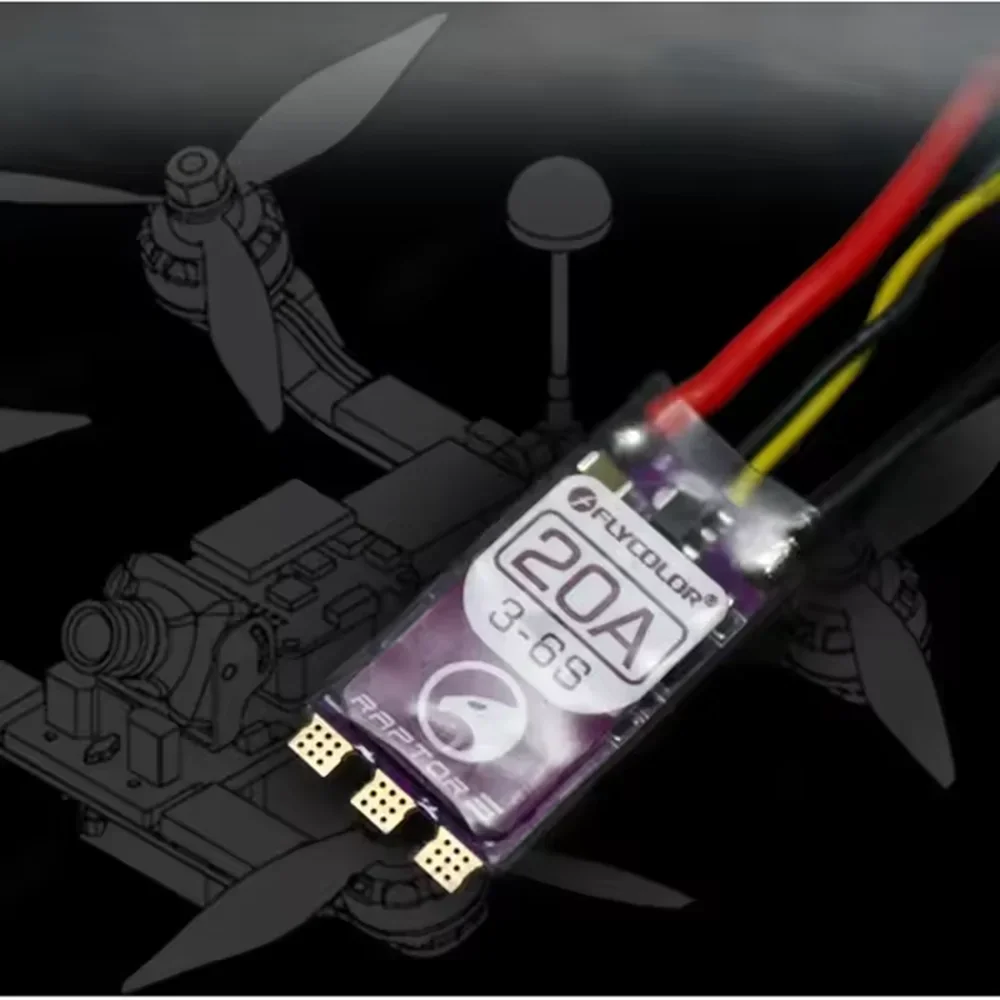 FLYCOLOR Raptor 5 20A 35A 45A  – Drone Racing Esc recenzja i cena