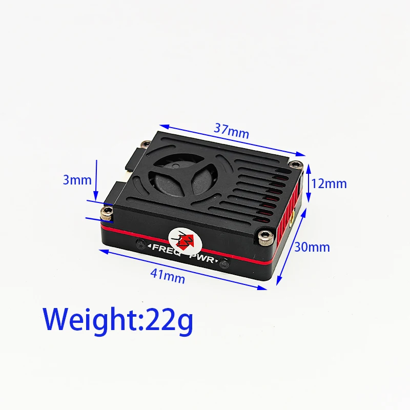3.3G 3W FPV VTX 16CH 3000mw FP – Drone Racing Transmitter recenzja i cena