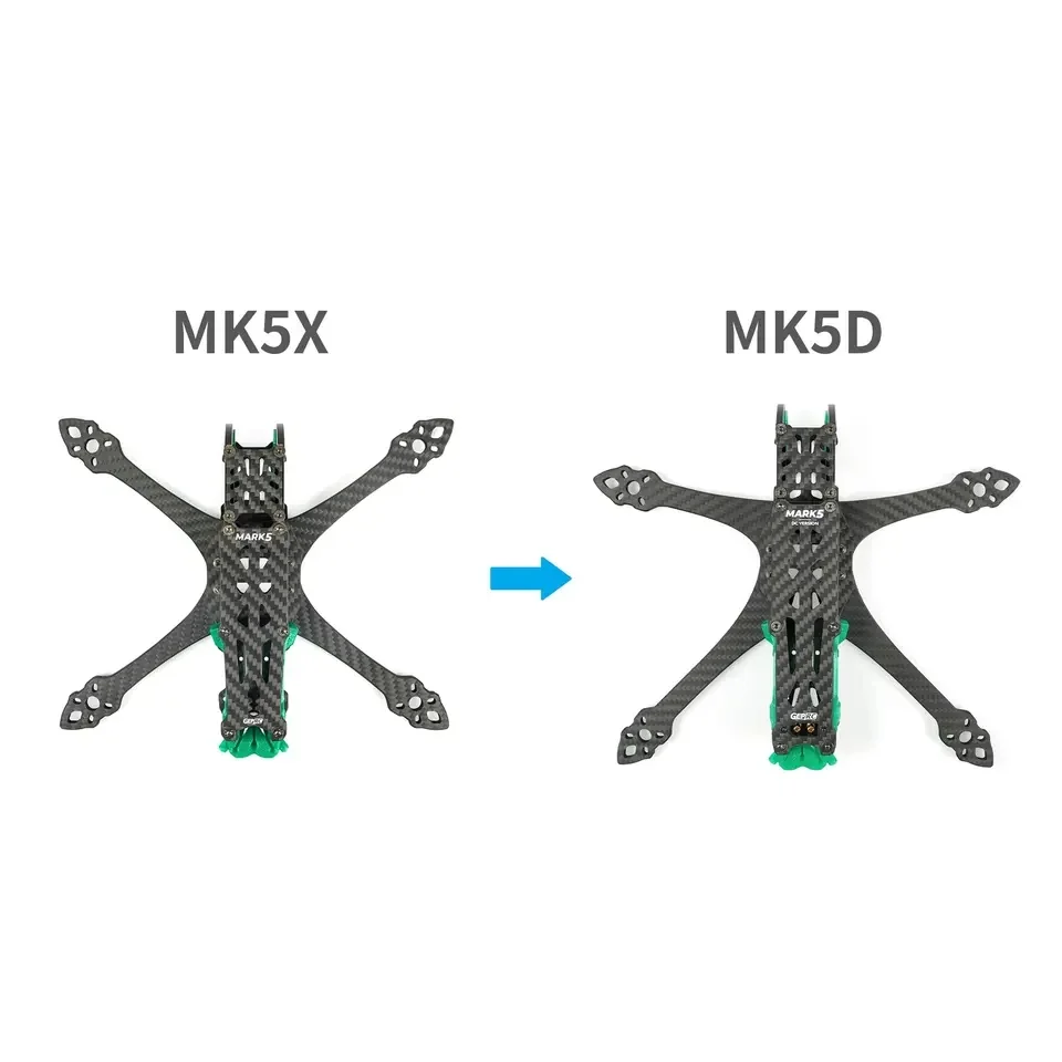 GEP-MK5D O3 MK5X do MK5D DeadC – Drone Racing Frame recenzja i cena
