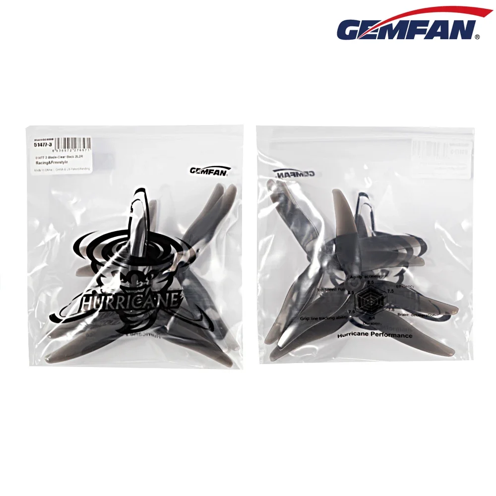 10 Par (10CW + 10CCW) Gemfan J – Drone Racing Propeller recenzja i cena