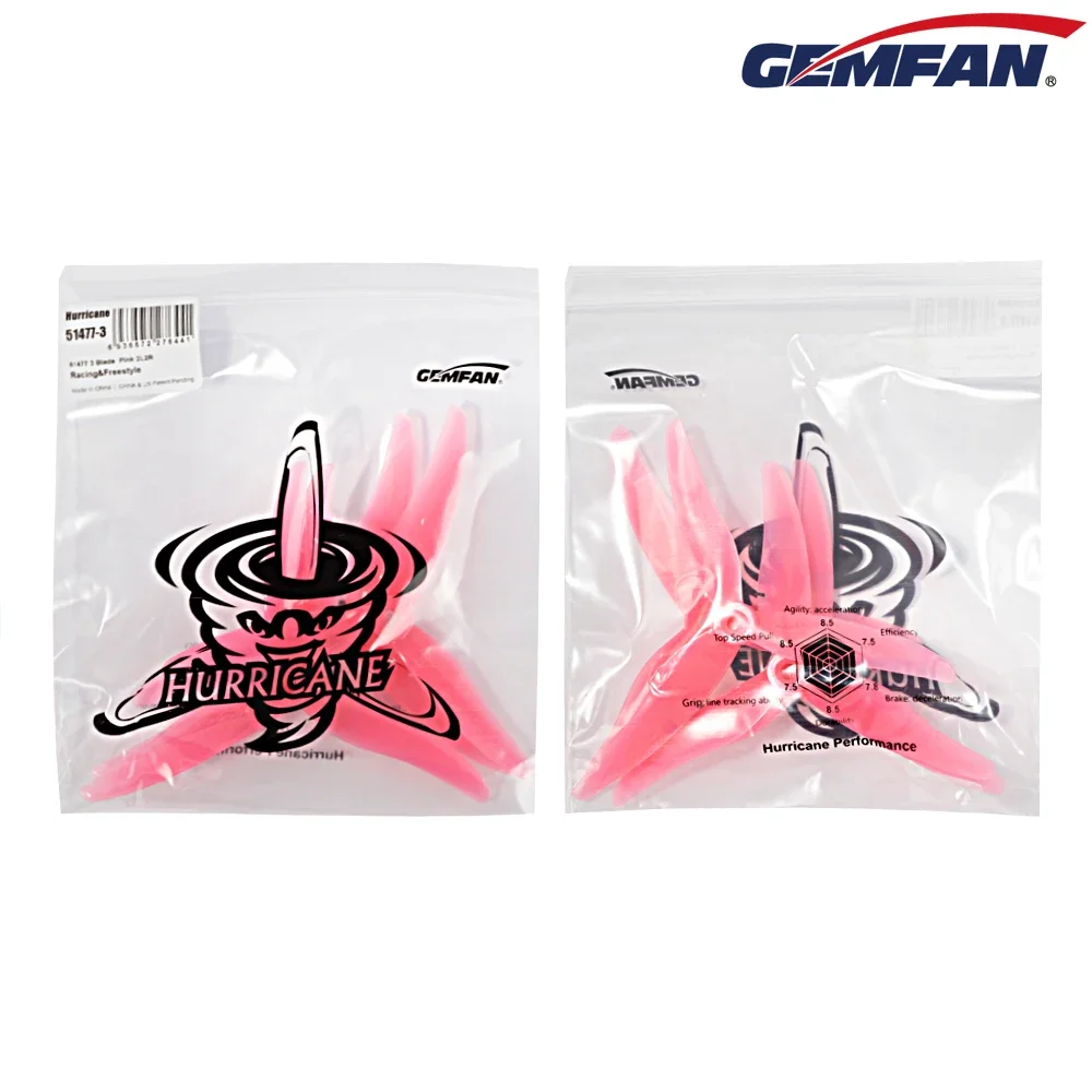 10 Par (10CW + 10CCW) Gemfan J – Drone Racing Propeller recenzja i cena