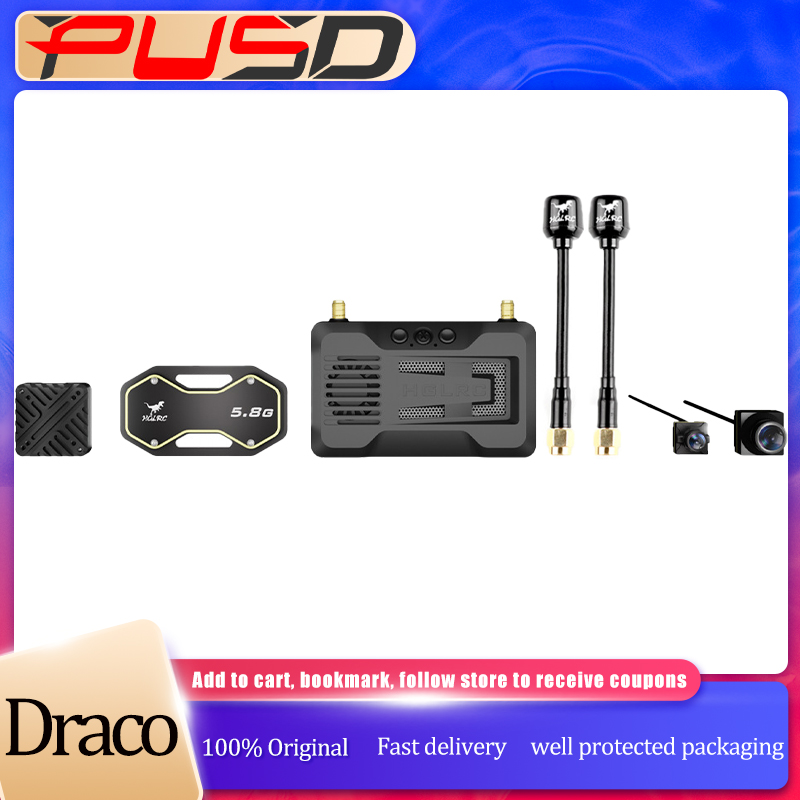 HGLRC Draco A1/A2 5.8Ghz HD VT – Drone Racing Transmitter recenzja i cena
