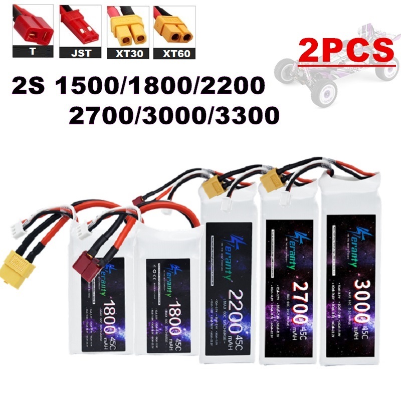 2 sztuk 7.4V Lipo 2S bateria 1 – Drone Racing Battery recenzja i cena