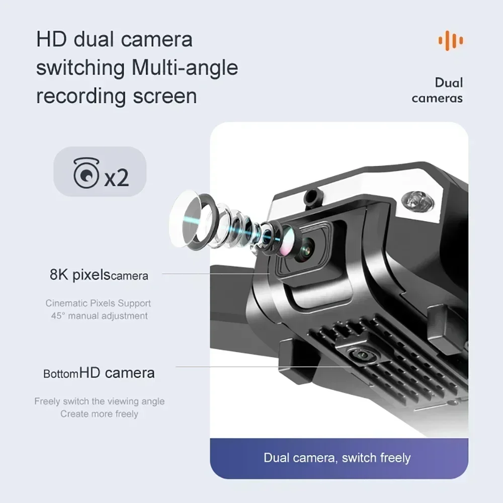 Dron G6 Pro 8K z podwójną kame – Drone Racing Camera recenzja i cena