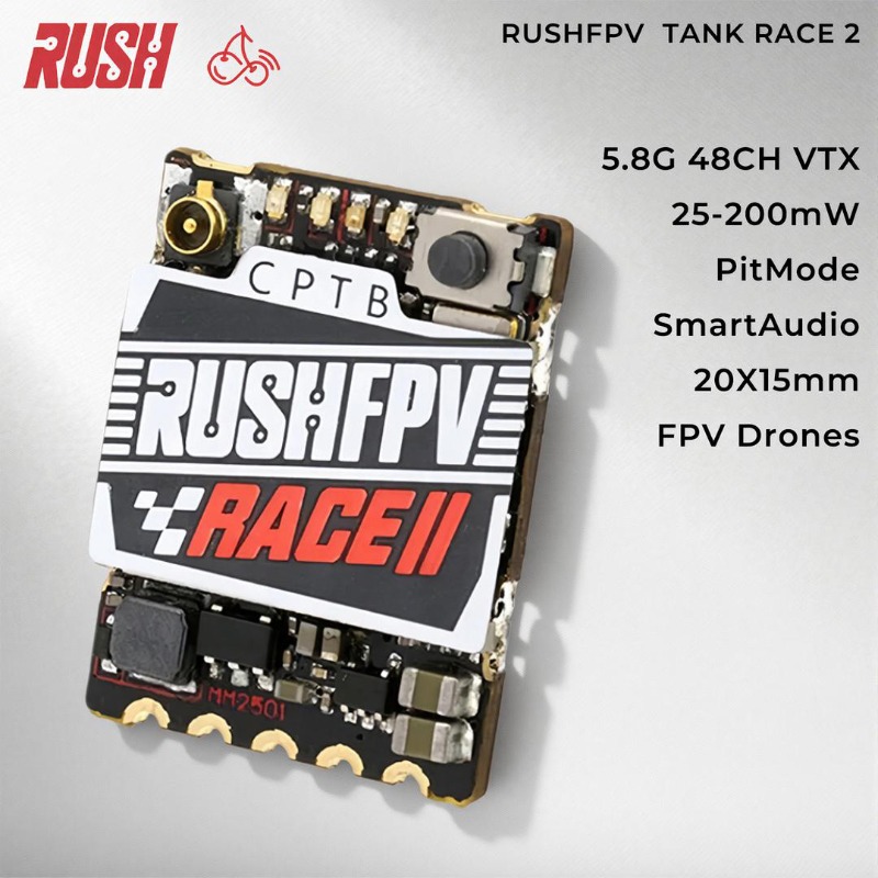 RushFPV 5.8GHz FPV VTX 48CH 25 – Drone Racing Vtx recenzja i cena