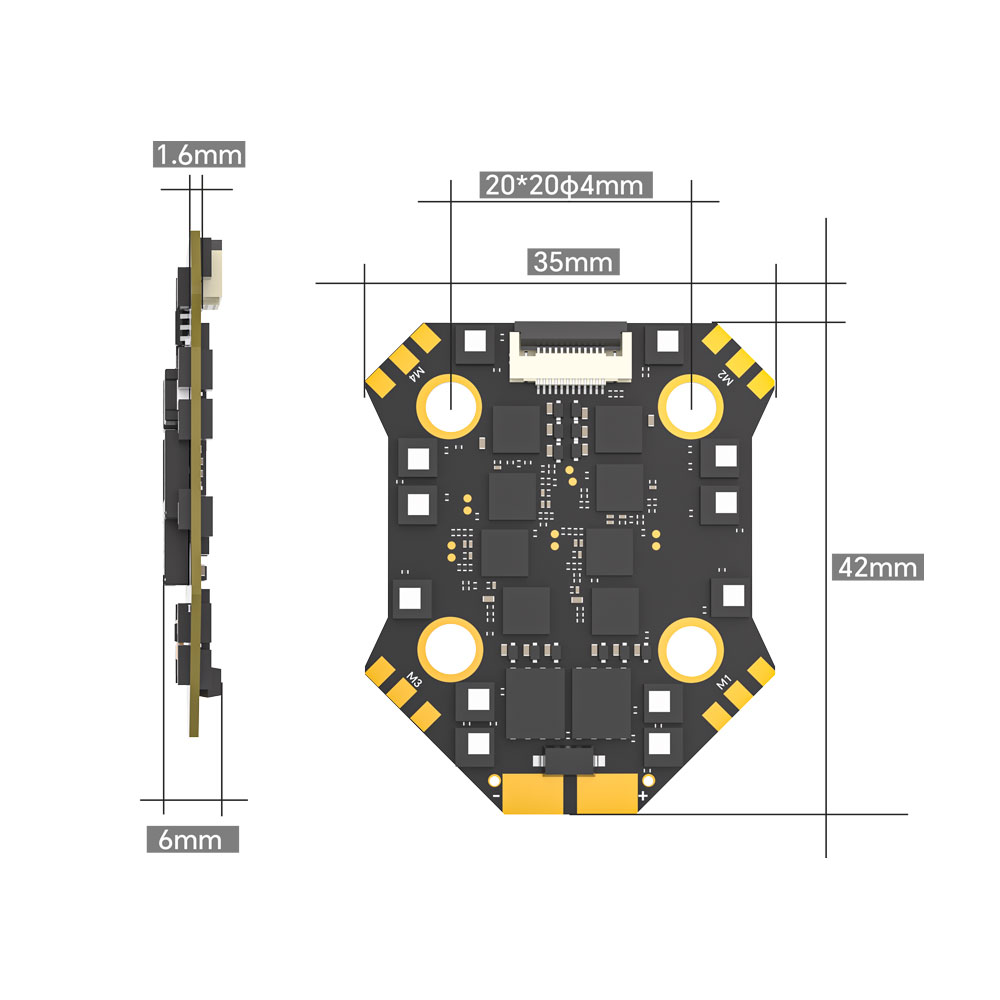 iFlight Borg F7 Mini Stack Kon – Drone Racing Esc recenzja i cena