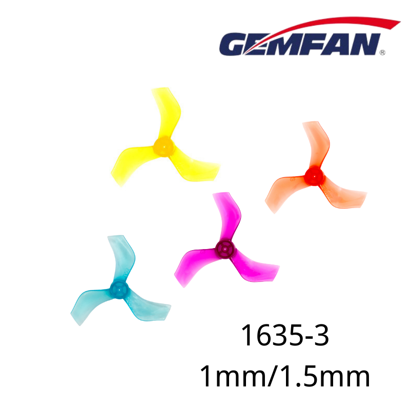 Śmigła Gemfan 1635 40mm 3-łopa – Drone Racing Propeller recenzja i cena